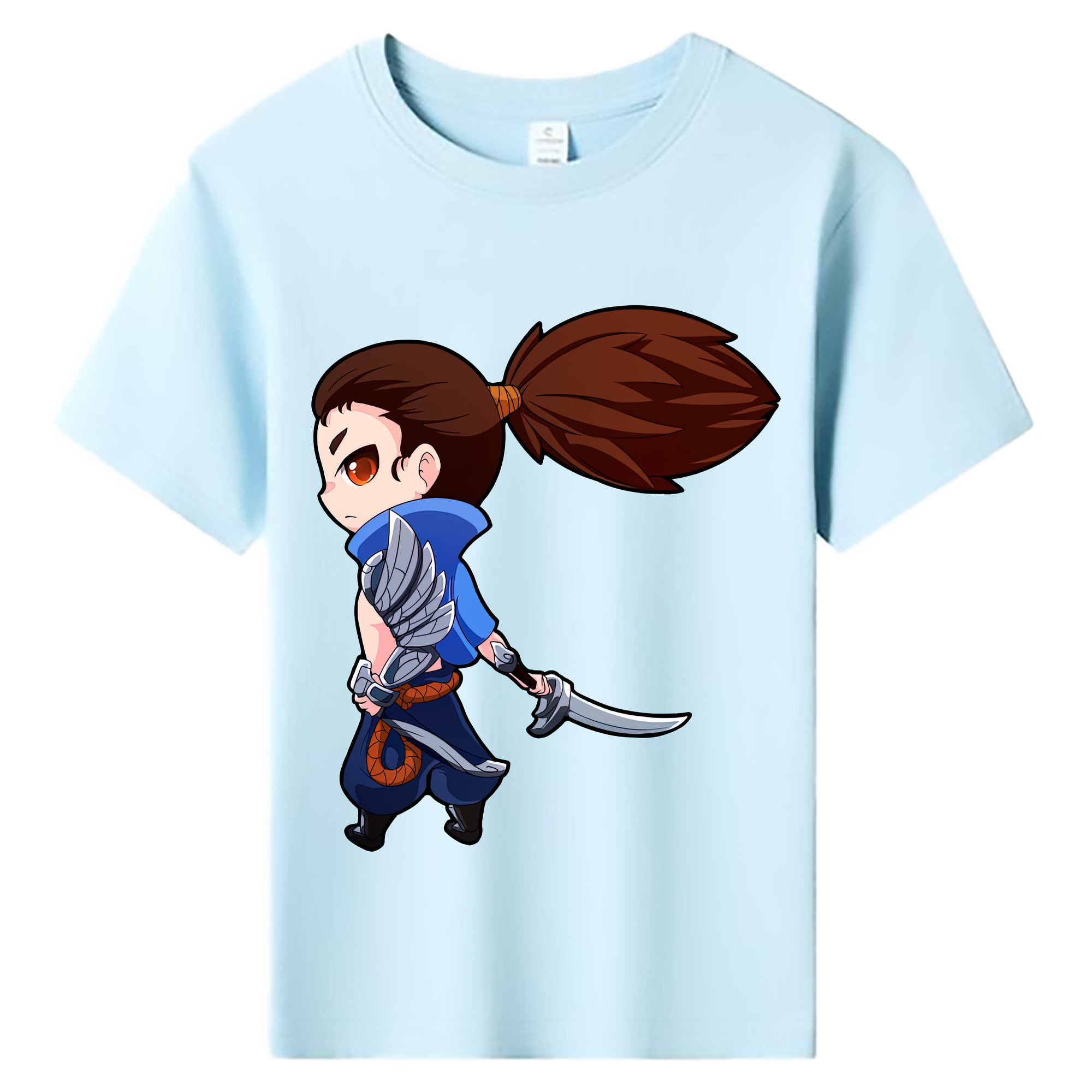 （画像用） リーグ・オブ・レジェンド League of Legends LOL 綿100％キッズTシャツ（フロントプリント）